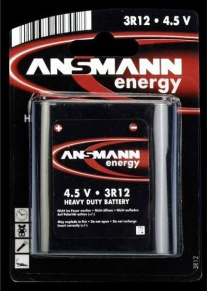 Ansmann Μπαταρία Zinc 3R12 4.5V 1τμχ - Image 2
