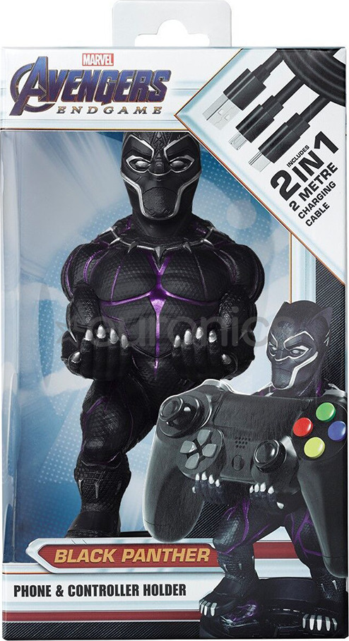 Exquisite Gaming Cable Guys Βάση Γραφείου για Κινητό Black Panther