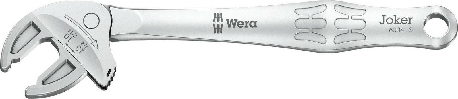 Wera 6004 Joker S Γαλλικό Κλειδί Μήκους 154mm με Άνοιγμα Σιαγόνων έως 13mm