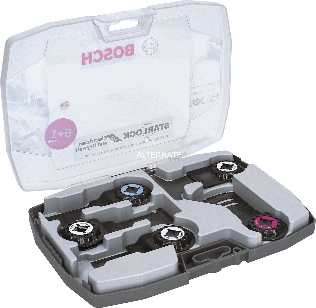 Bosch Σετ Εξαρτημάτων Πολυεργαλείου 2608664622 6τμχ