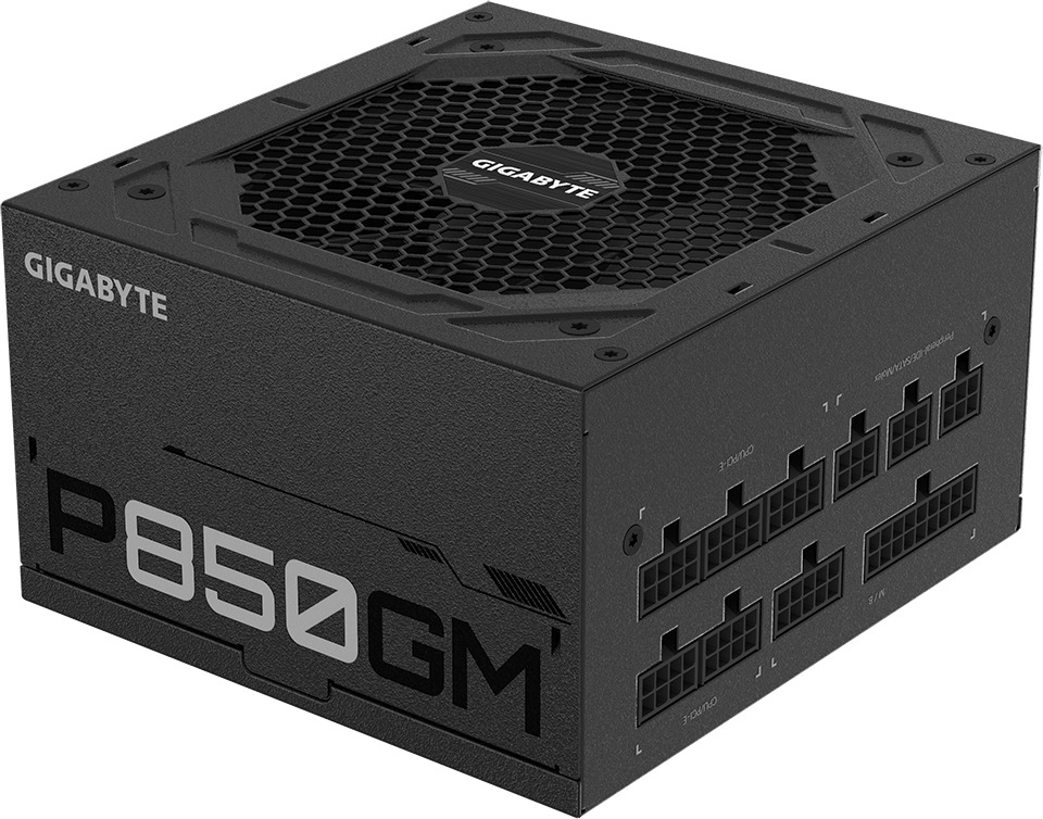 Gigabyte P850GM 850W Μαύρο Τροφοδοτικό Υπολογιστή Full Modular 80 Plus Gold - Image 3