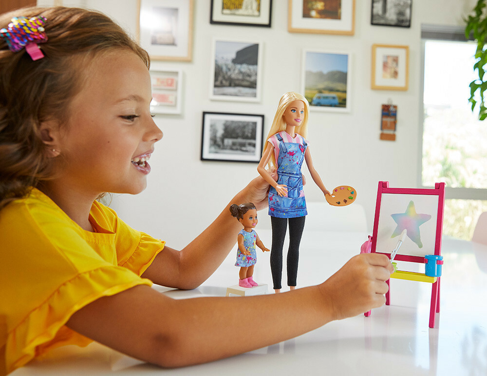 Barbie Δασκάλα Καλλιτεχνικών για 3+ Ετών - Image 3