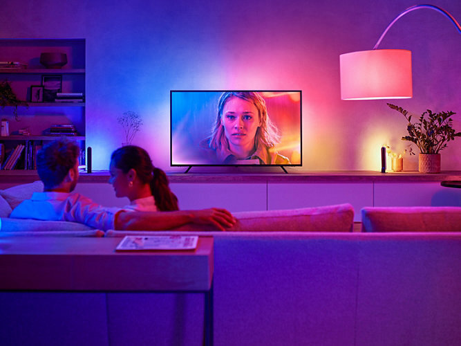 Philips Ταινία LED Play Gradient 220V Τηλεόρασης 75" RGBW 2m - Image 5