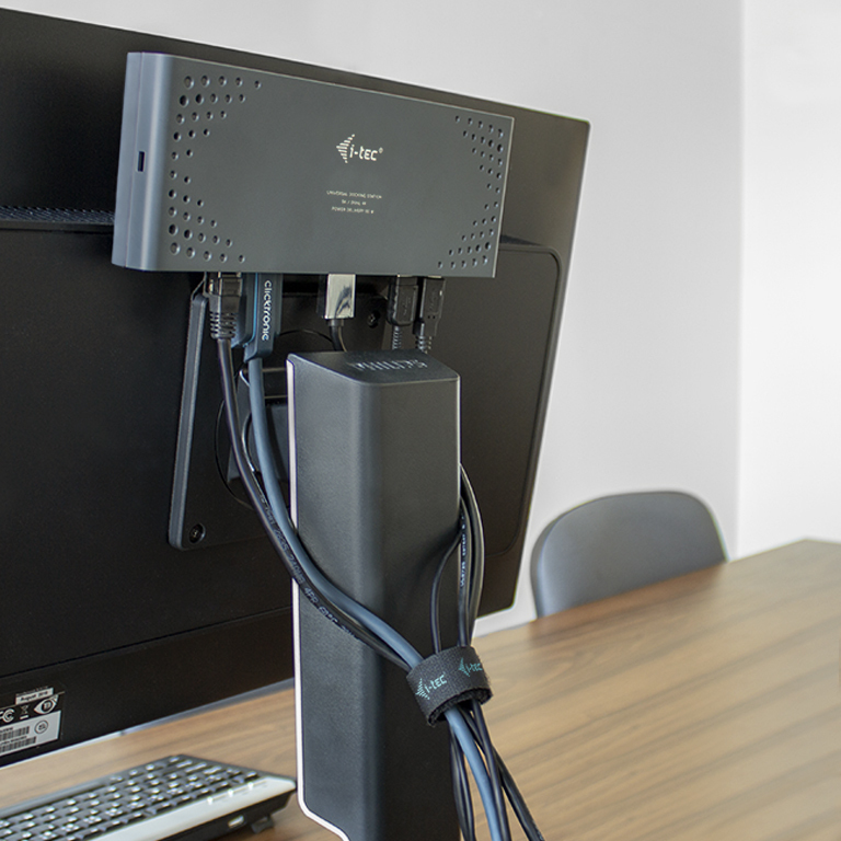 i-tec Docking station bracket, for monitors with VESA mount - Image 4