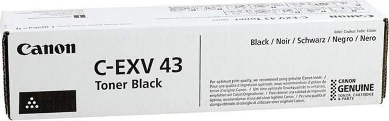 Canon C-EXV43 Γνήσιο Toner Laser Εκτυπωτή Μαύρο 15200 Σελίδων (2788B002) - Image 2