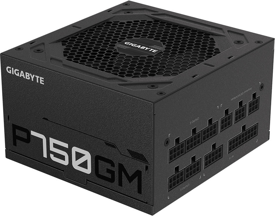 Gigabyte GP-P750GM 750W Μαύρο Τροφοδοτικό Υπολογιστή Full Modular 80 Plus Gold - Image 2