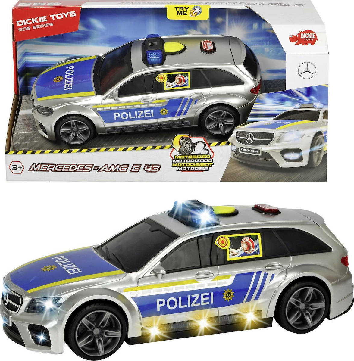 Dickie Mercedes-AMG E43 Police Car για 3+ Ετών - Image 2