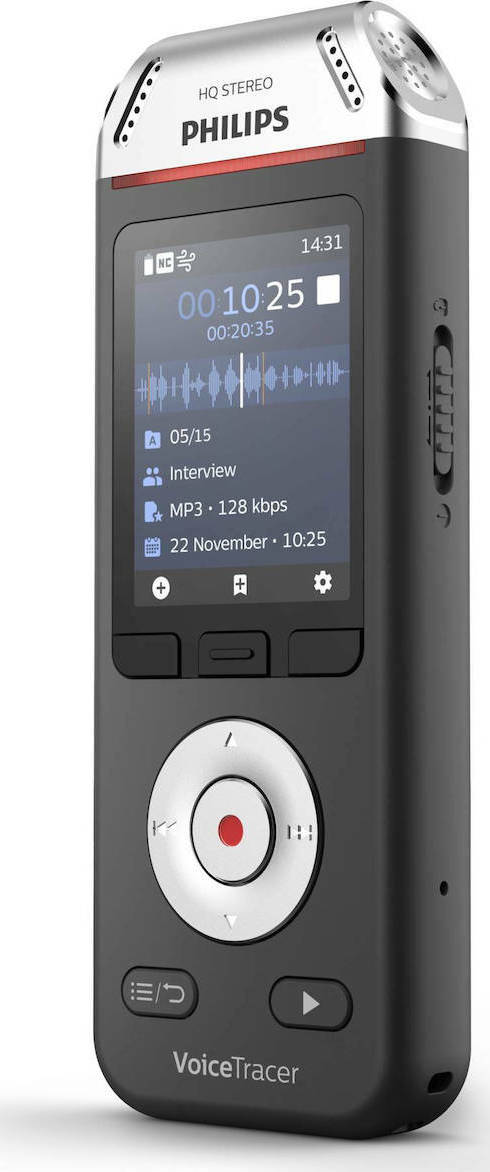 Philips Συσκευή Υπαγόρευσης DVT2110 με Eσωτερική Μνήμη 8GB - Image 4