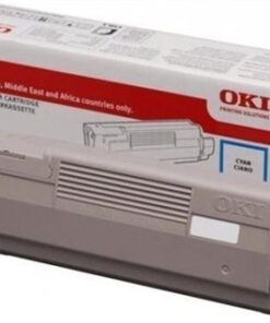 OKI 46490607 Γνήσιο Toner Laser Εκτυπωτή Κυανό High Capacity 6000 Σελίδων