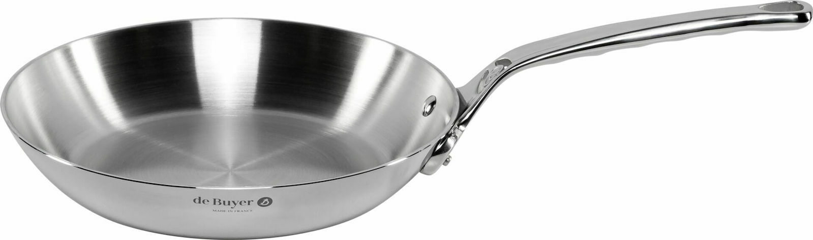 De Buyer Τηγάνι Ανοξείδωτο Διαμέτρου Ø24cm