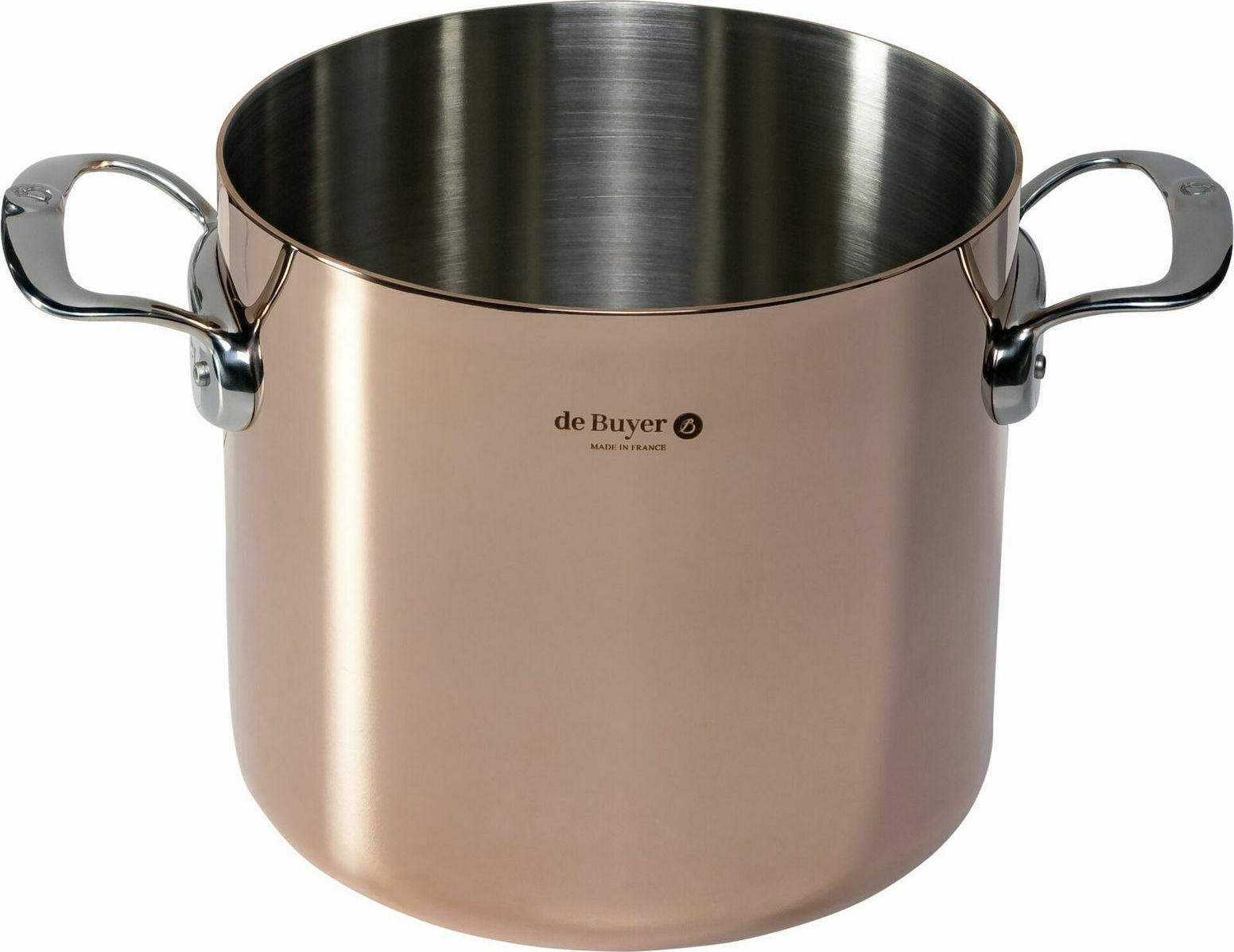 De Buyer Prima Matera Ανοξείδωτη Κατσαρόλα Μαρμίτα 5.7lt / 20cm - Image 2