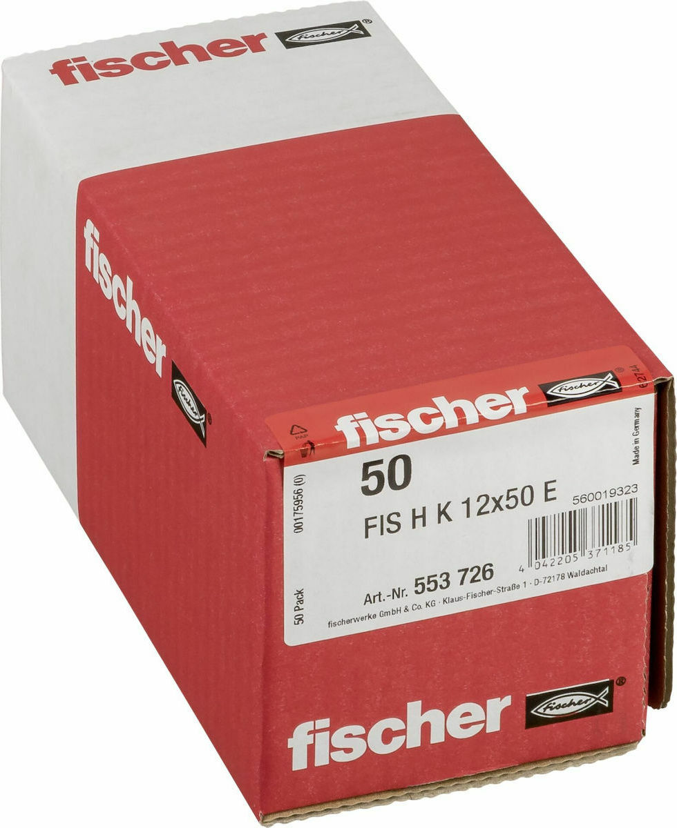Fischer Injections Anchor Sleeve Fis H 12x50 K E 553726 50τμχ - Image 2