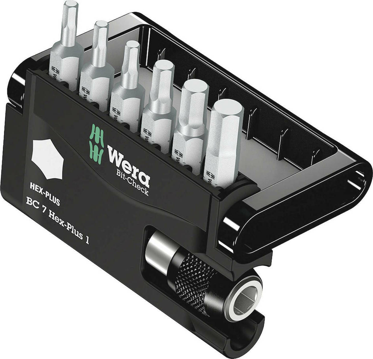 Wera Σετ 7 Μύτες Κατσαβιδιού Bit Check 7 Hex Plus 1