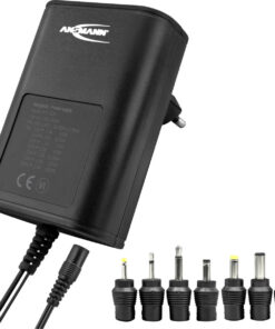 Ansmann Universal Τροφοδοτικό 18W με σετ βυσμάτων (1201-0024)