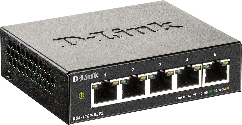 D-Link DGS-1100-05V2 v2 Managed L2