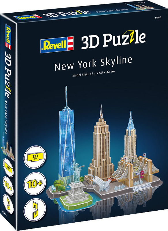 Puzzle New York Skyline 3D 123 Κομμάτια - Image 3