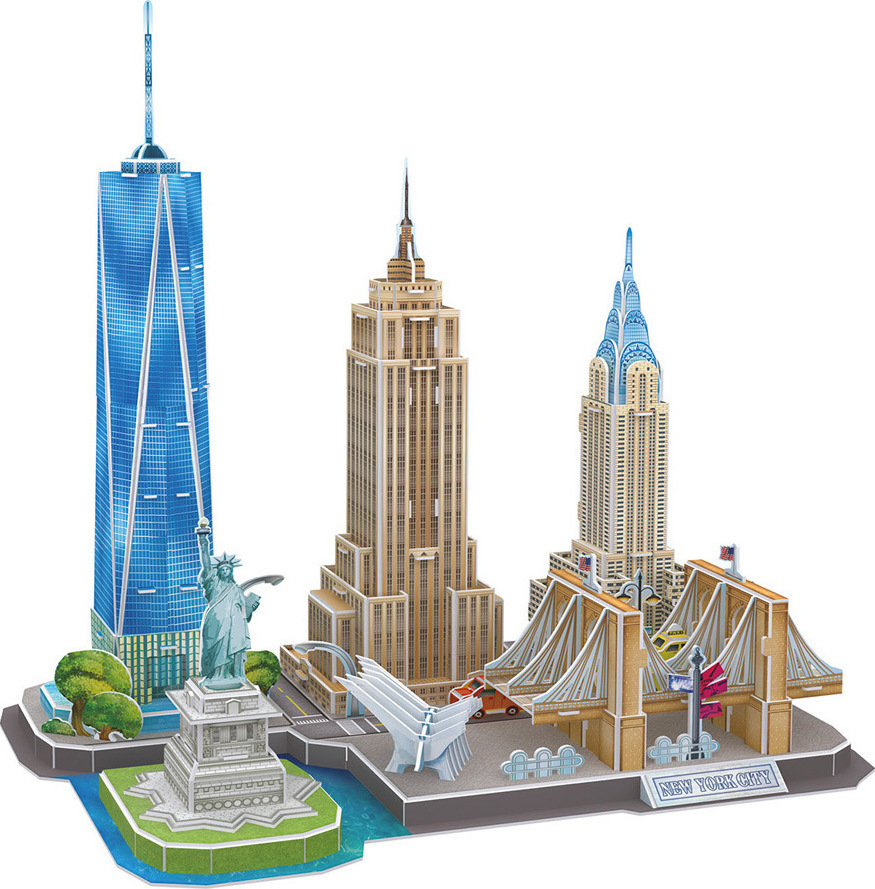 Puzzle New York Skyline 3D 123 Κομμάτια - Image 2