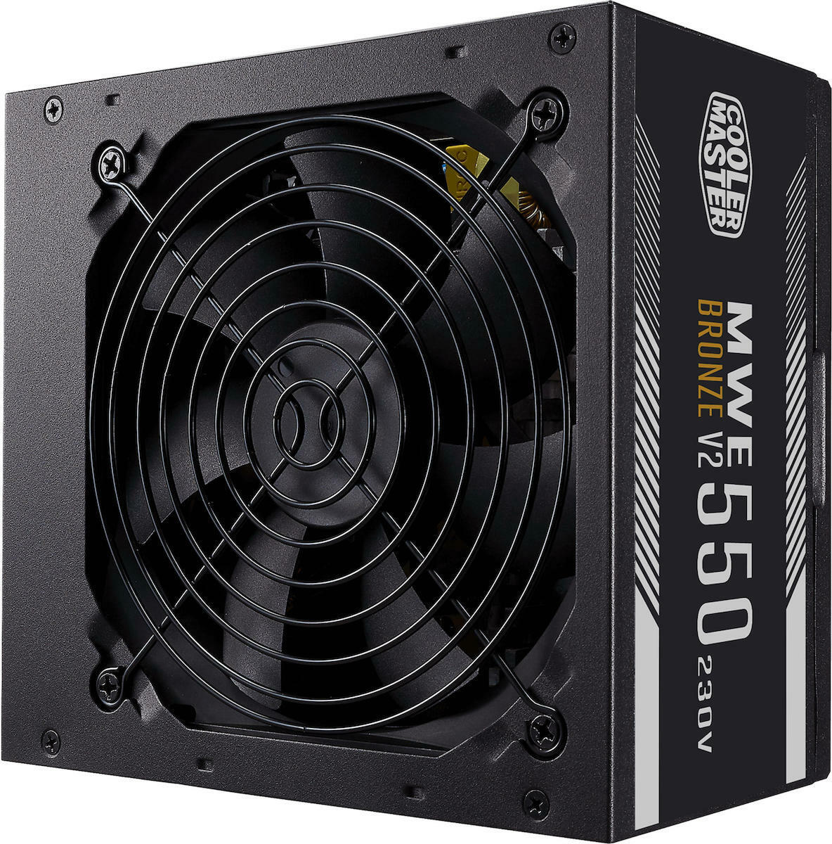 CoolerMaster MWE 550 Bronze rev. 2.0 550W Μαύρο Τροφοδοτικό Υπολογιστή Full Wired 80 Plus Bronze
