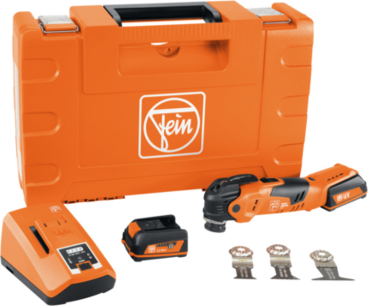 Fein MultiMaster AMM 300 Plus Start Παλινδρομικό Πολυεργαλείο 12V 2x3Ah με Ρύθμιση Ταχύτητας - Image 7