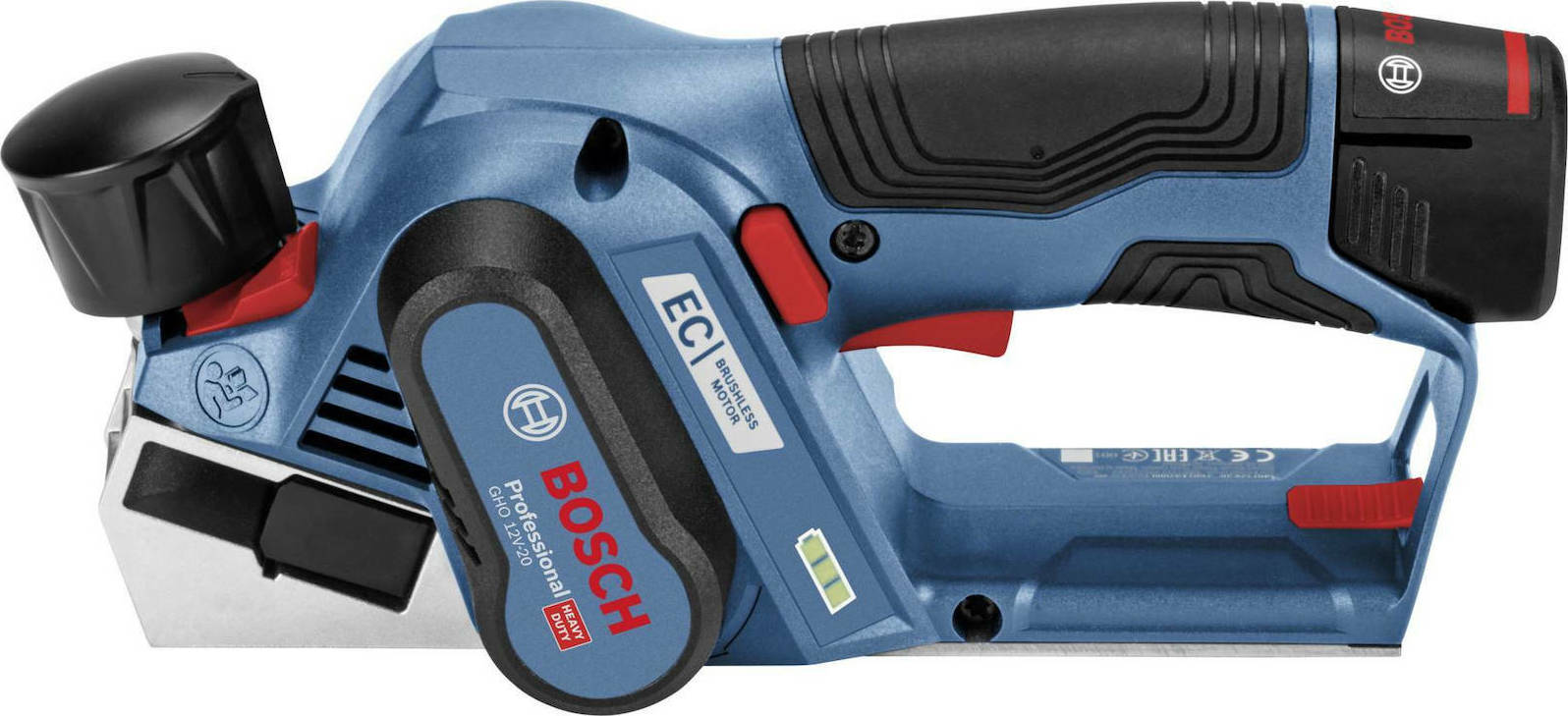 Bosch GHO 12V-20 Professional Πλάνη 12V 2x3Ah με Σύστημα Αναρρόφησης - Image 4