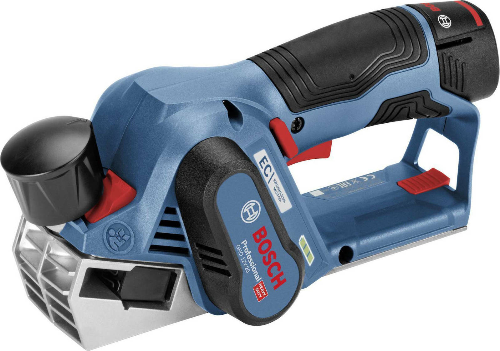 Bosch GHO 12V-20 Professional Πλάνη 12V 2x3Ah με Σύστημα Αναρρόφησης - Image 2