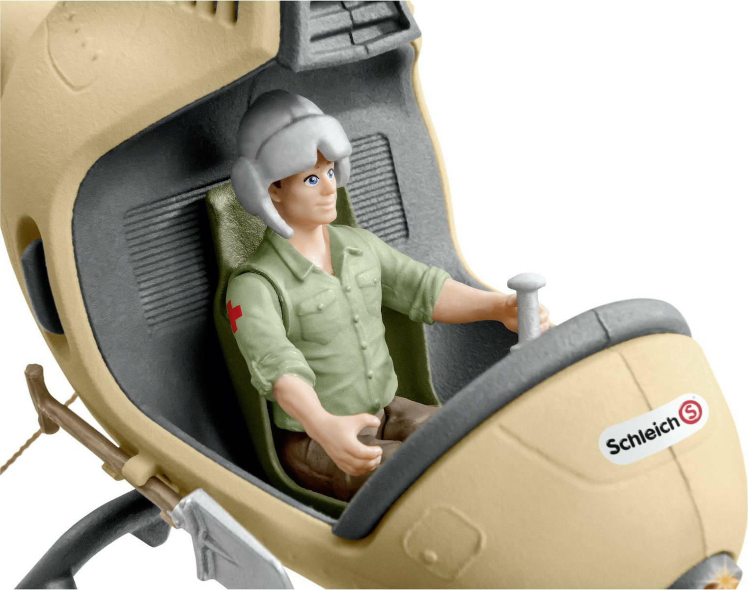 Schleich-S Παιχνίδι Μινιατούρα Wild Life Animal Rescue Helicopter - Image 3