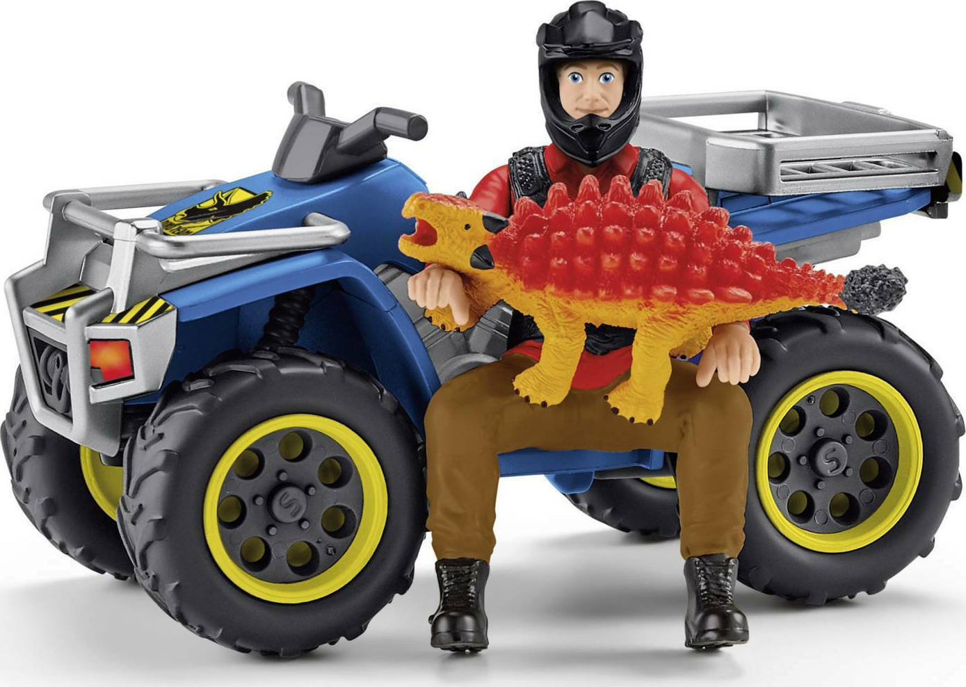 Schleich-S Παιχνίδι Μινιατούρα Σετ Quad Escape From Velociraptor για 4+ Ετών 19εκ. - Image 5