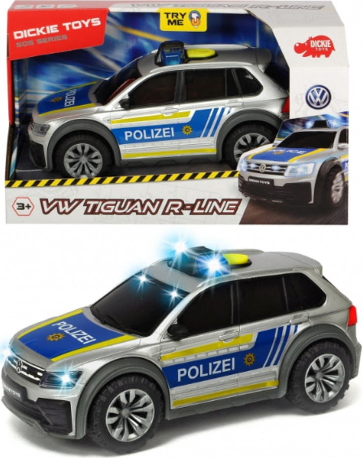 Dickie VW Tiguan R-Line Police για 3+ Ετών - Image 5