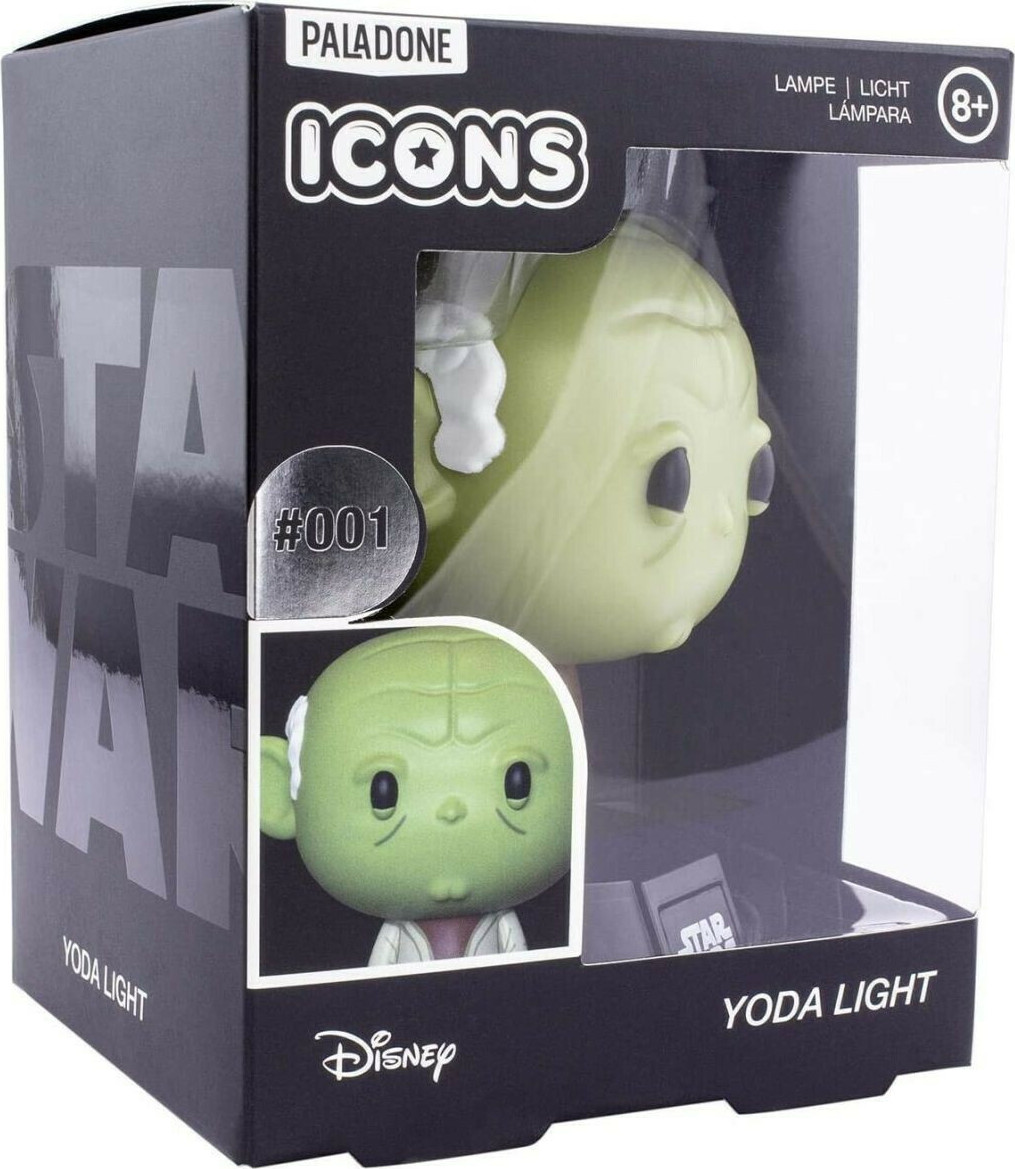 Paladone Παιδικό Διακοσμητικό Φωτιστικό Star Wars Yoda Πράσινο 10εκ. - Image 5
