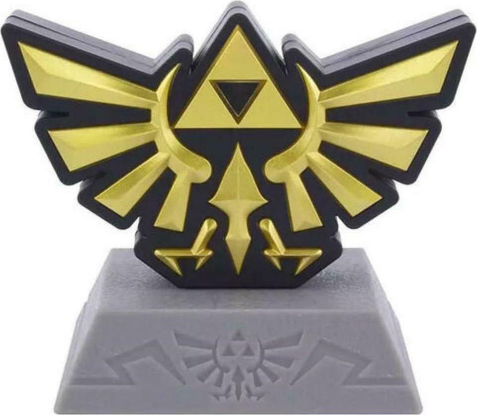 Paladone Παιδικό Διακοσμητικό Φωτιστικό The Legend of Zelda Hyrule Crest Χρυσό