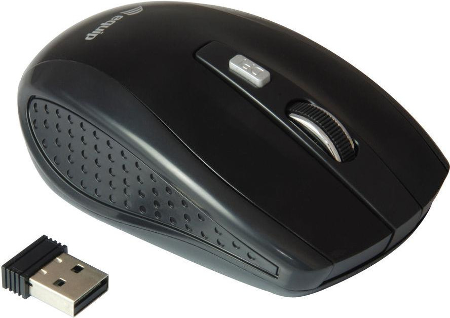 Equip Travel Mouse Ασύρματο Mini Μαύρο