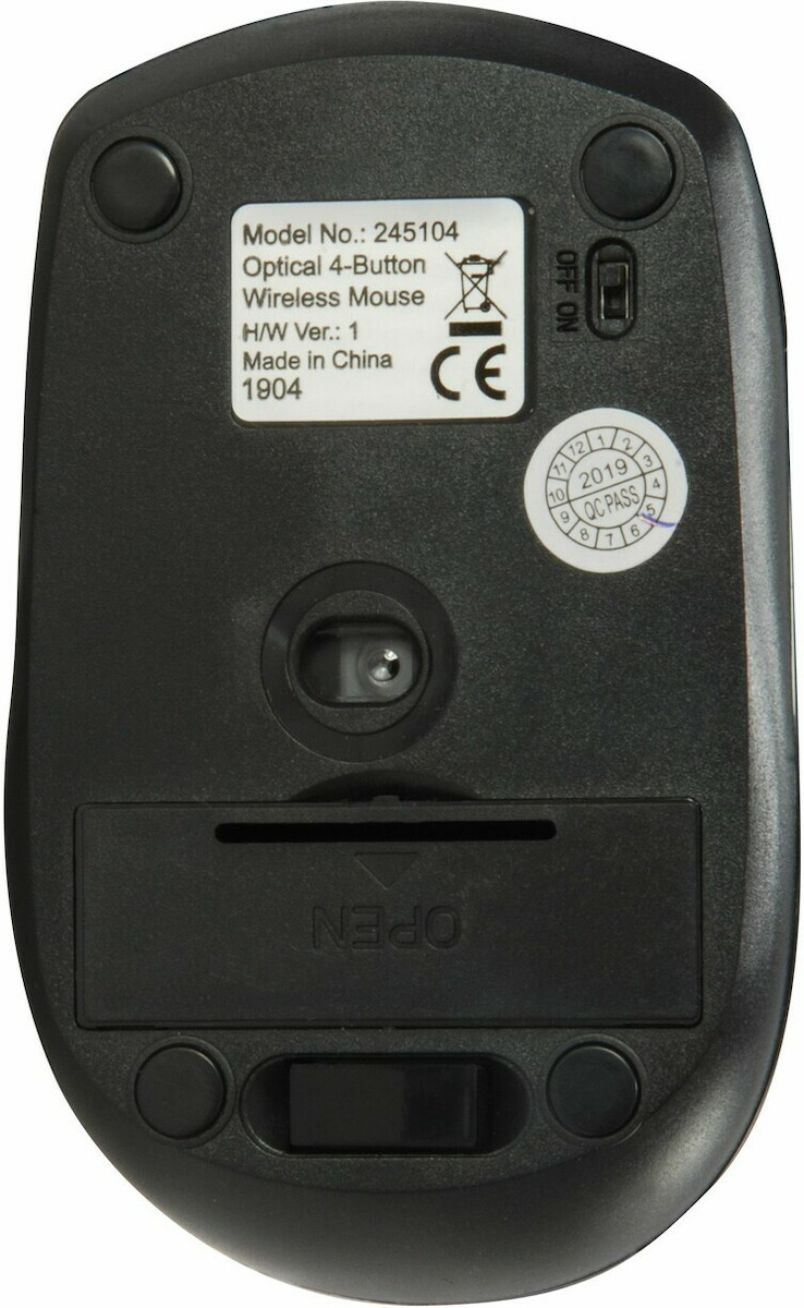 Equip Travel Mouse Ασύρματο Mini Μαύρο - Image 3