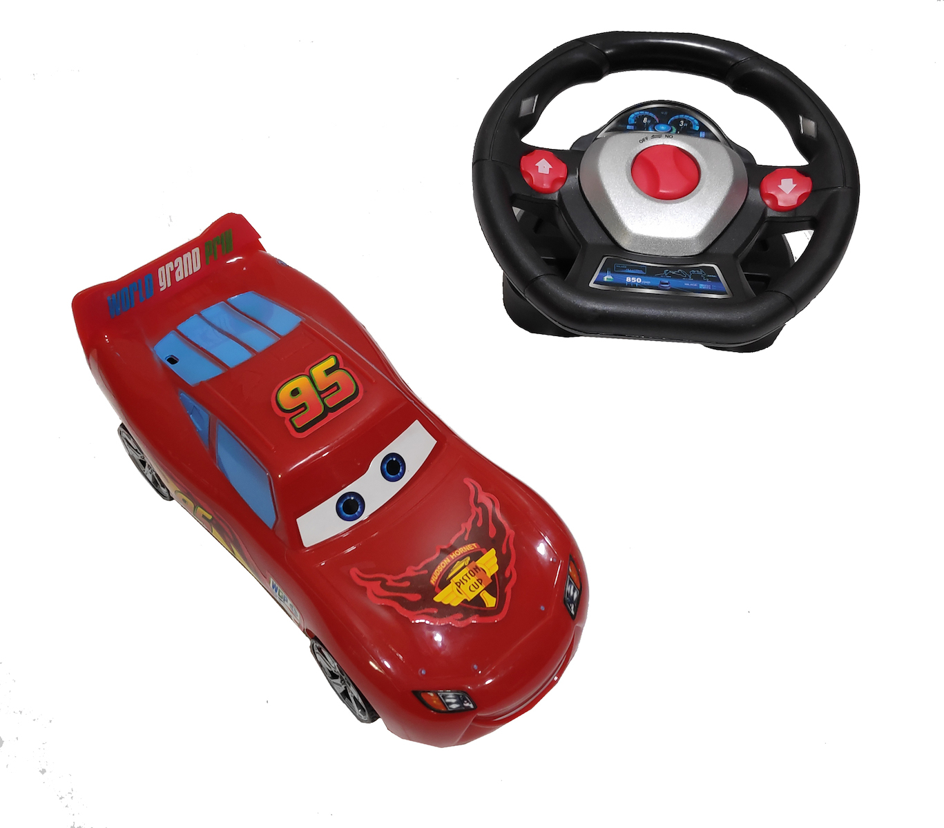 Dickie Cars 3 Lightning McQueen Single Drive Τηλεκατευθυνόμενο Αυτοκίνητο - Image 4