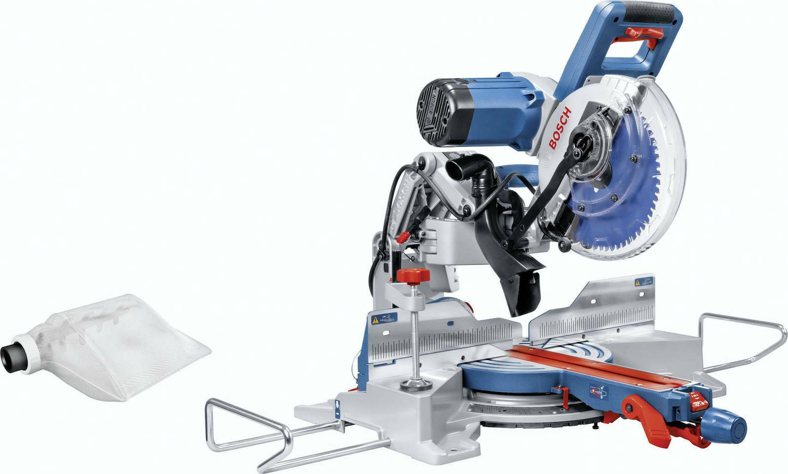 Bosch GCM 10 GDJ Φαλτσοπρίονο Ρεύματος με Ισχύ 1800W, Δίσκο Κοπής Διαμέτρου 254mm & Ταχύτητα Κοπής 5000rpm - Image 2
