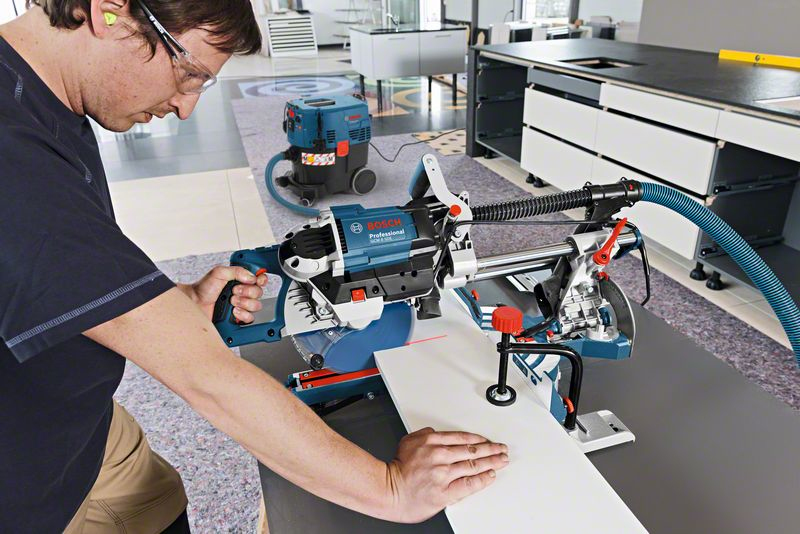 Bosch GCM 8 SDE Professional Φαλτσοπρίονο Ρεύματος Συρόμενο με Ισχύ 1600W, Δίσκο Κοπής Διαμέτρου 216mm & Ταχύτητα Κοπής 5000rpm - Image 5