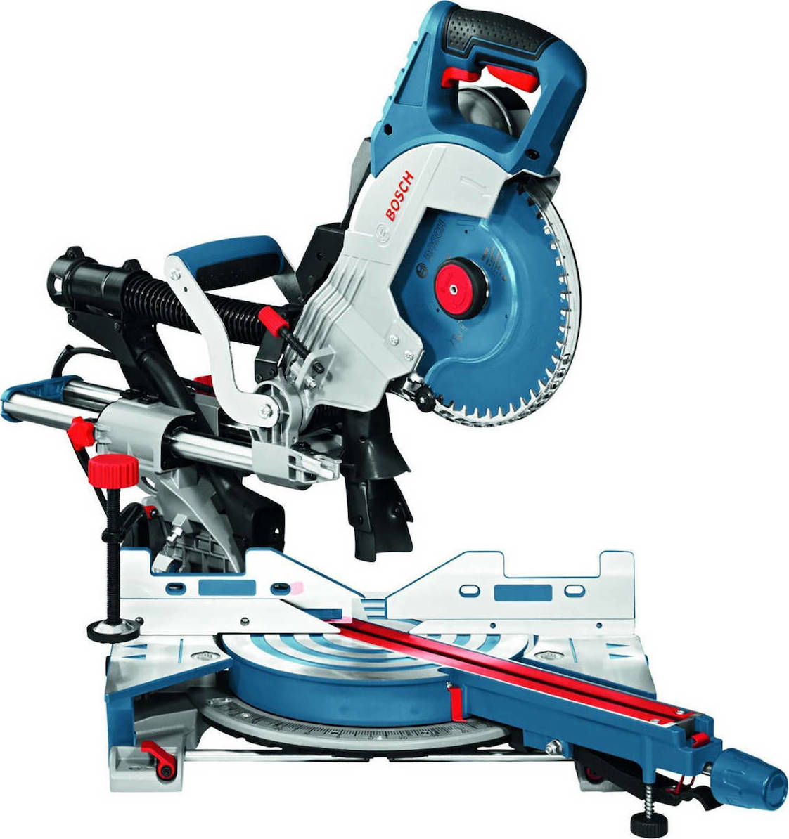 Bosch GCM 8 SDE Professional Φαλτσοπρίονο Ρεύματος Συρόμενο με Ισχύ 1600W, Δίσκο Κοπής Διαμέτρου 216mm & Ταχύτητα Κοπής 5000rpm