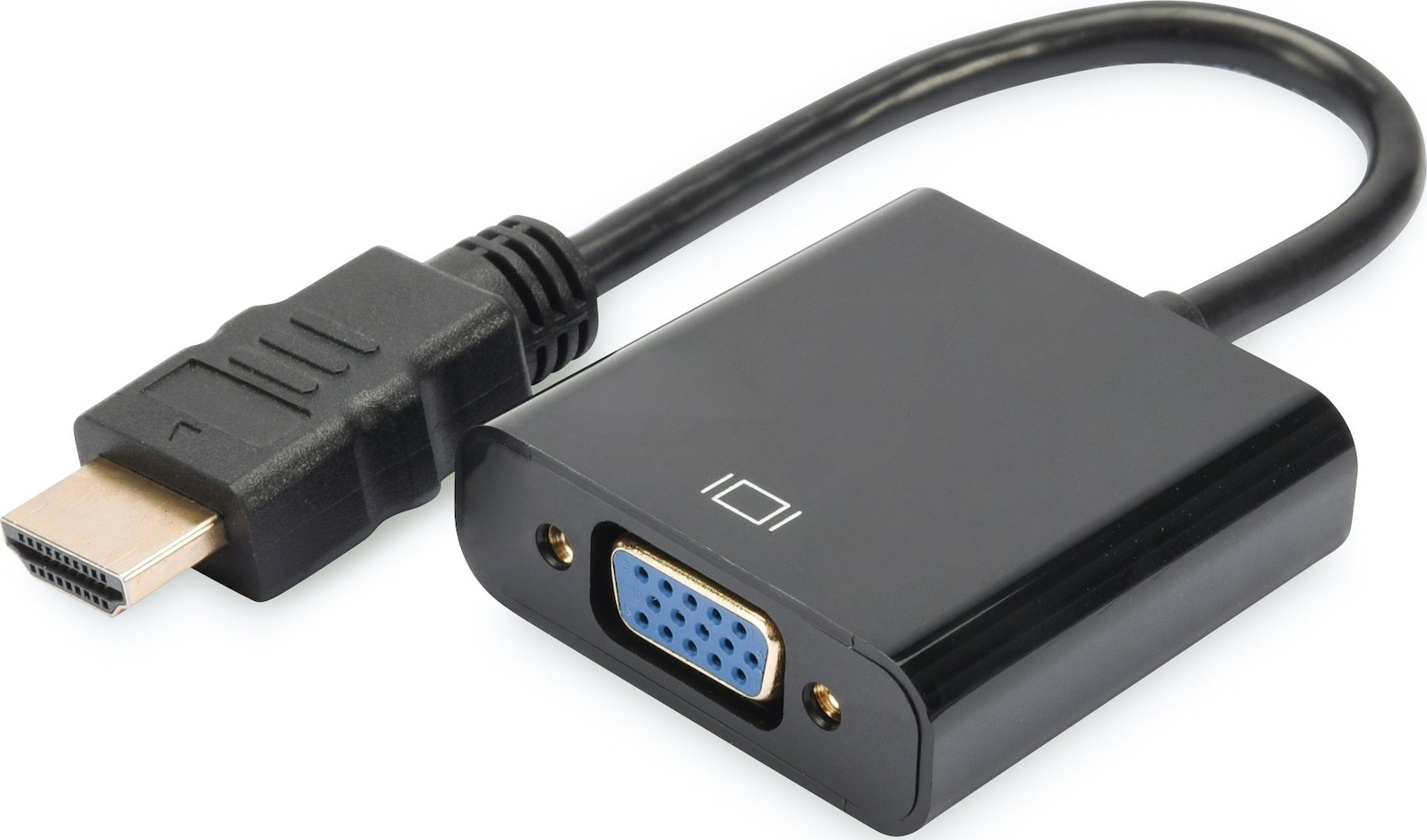 Digitus HDMI male σε VGA female 1τμχ (DA-70461)