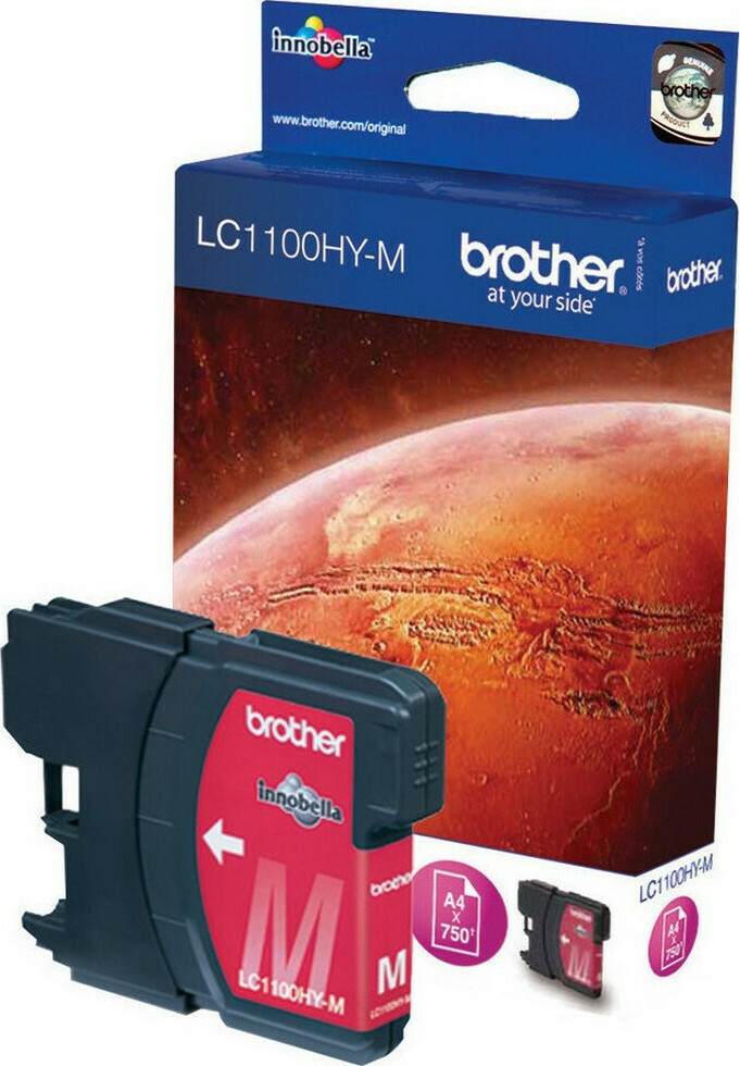 Brother LC1100 Γνήσιο Μελάνι Εκτυπωτή InkJet Ματζέντα (LC-1100M) - Image 5