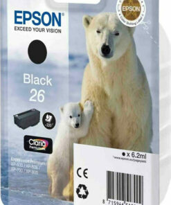 Alternative view of Epson 26 Γνήσιο Μελάνι Εκτυπωτή InkJet Μαύρο (C13T26014010 C13T26014012)