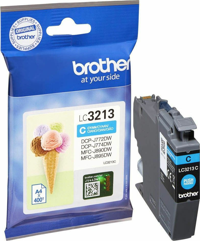 Brother LC-3213 Γνήσιο Μελάνι Εκτυπωτή InkJet Κυανό (LC-3213C) - Image 2