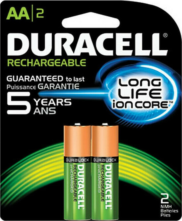 Duracell AA 2500mAh 1.2V 2τμχ