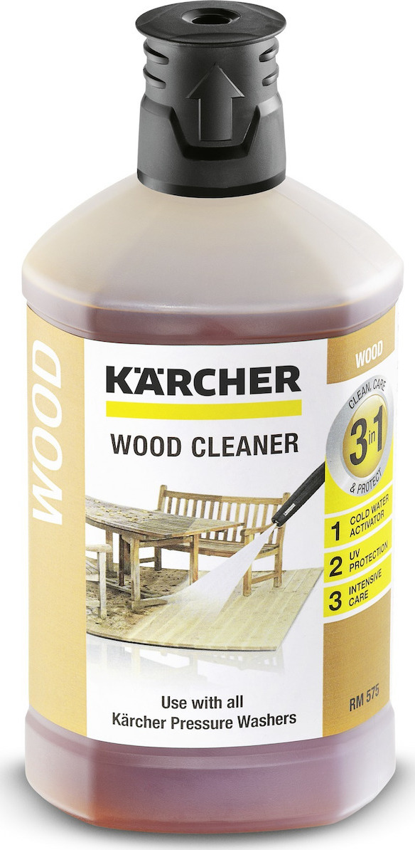 Karcher 3-in-1 Wood Detergent Καθαριστικό 1lt