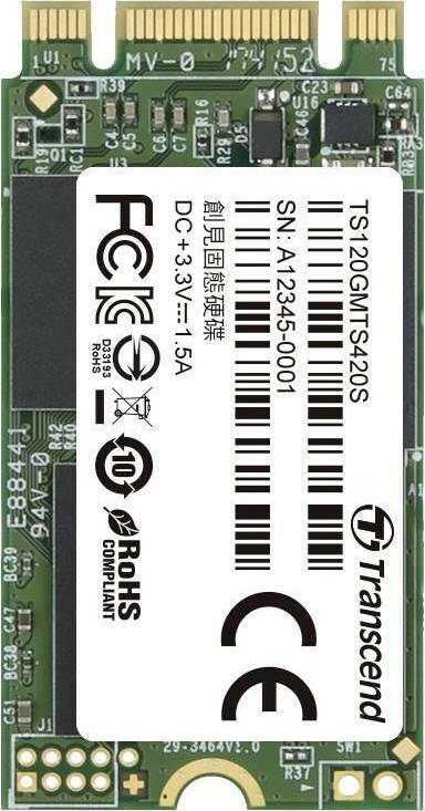 Transcend MTS420 SSD 120GB M.2 SATA III TS120GMTS420S