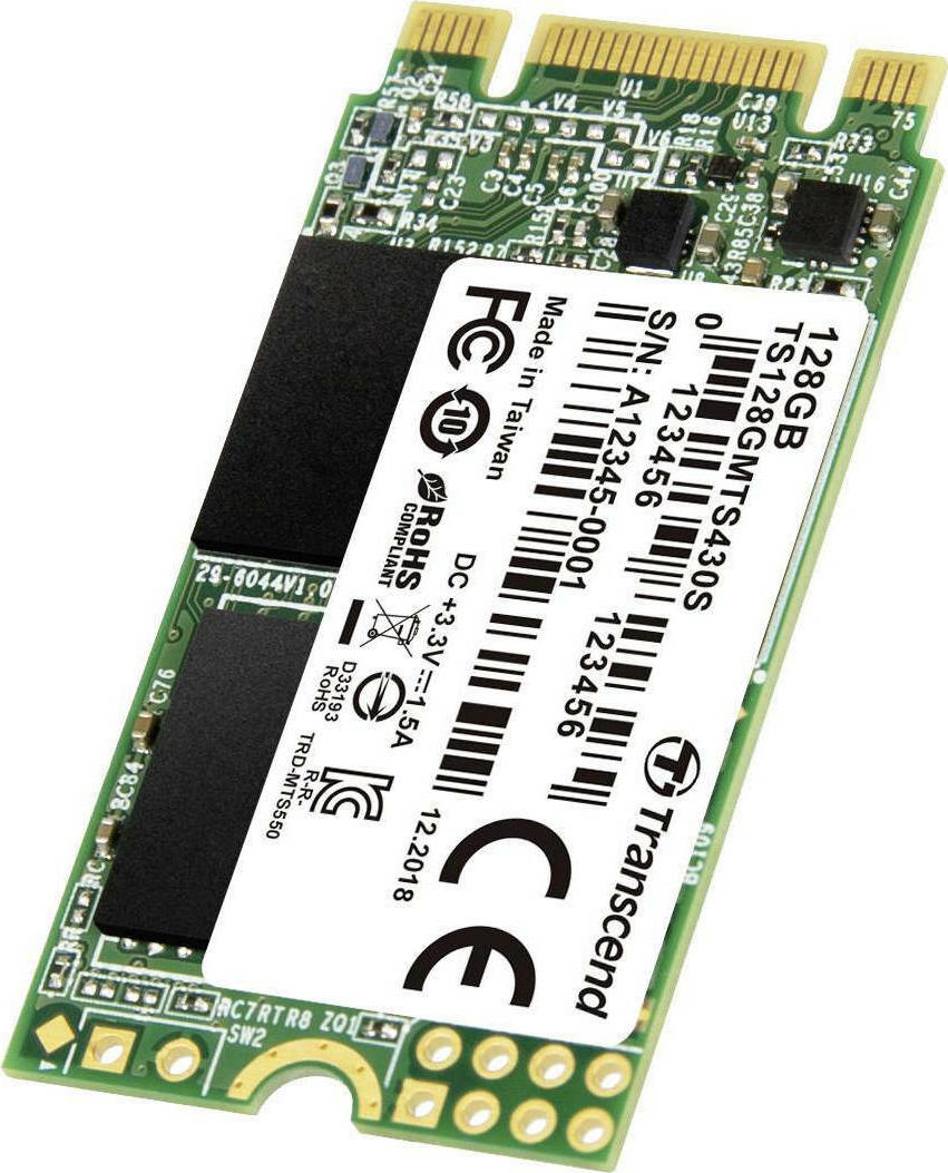 Transcend 430S SSD 128GB M.2 SATA III TS128GMTS430S - Image 3