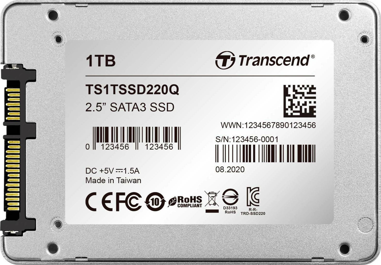 Transcend SSD220Q 1TB 2.5'' SATA III TS1TSSD220Q - Image 6