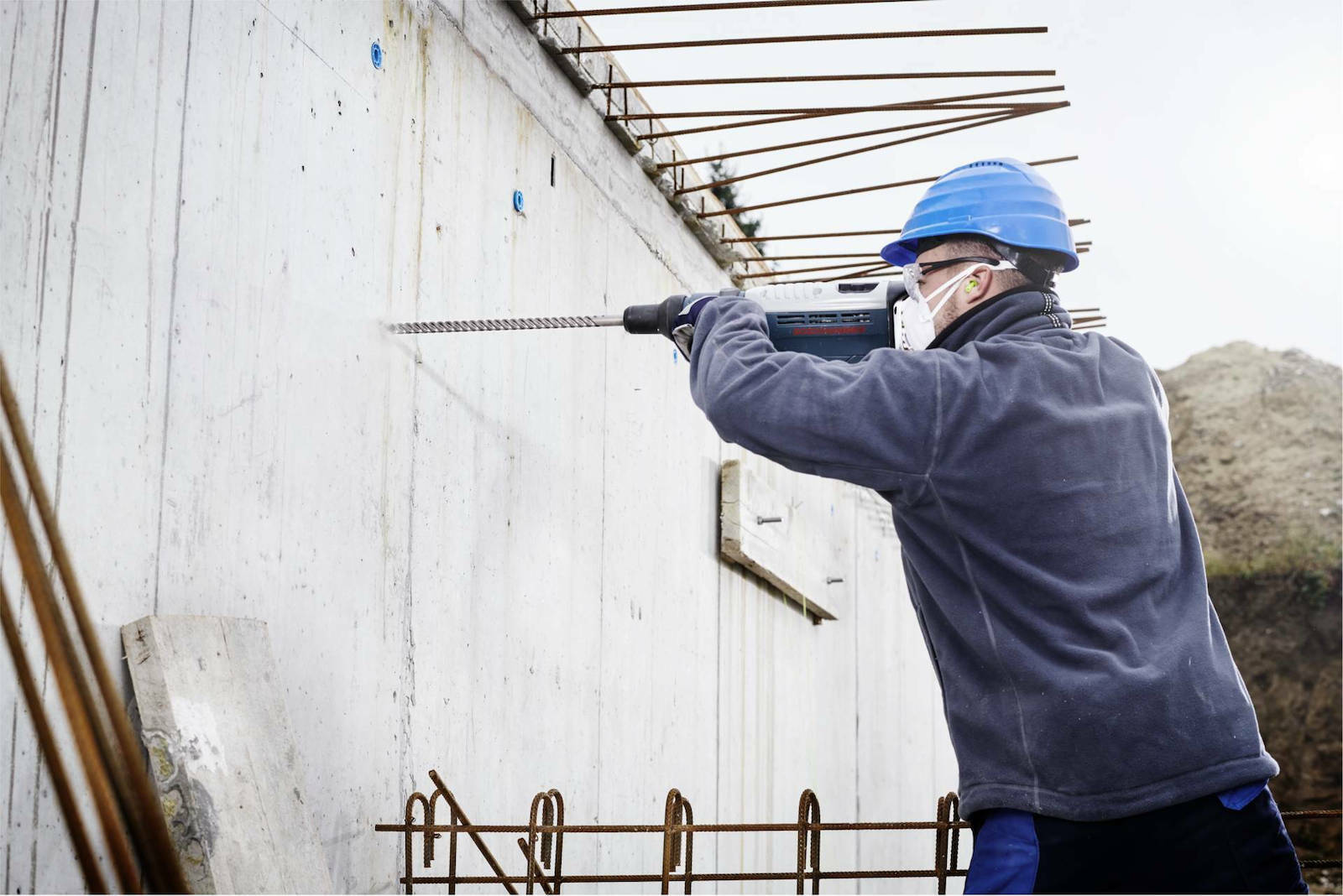 Bosch Διαμαντοτρύπανο Καρβιδίου με SDS Max Στέλεχος για Δομικά Υλικά 20x400mm - Image 5