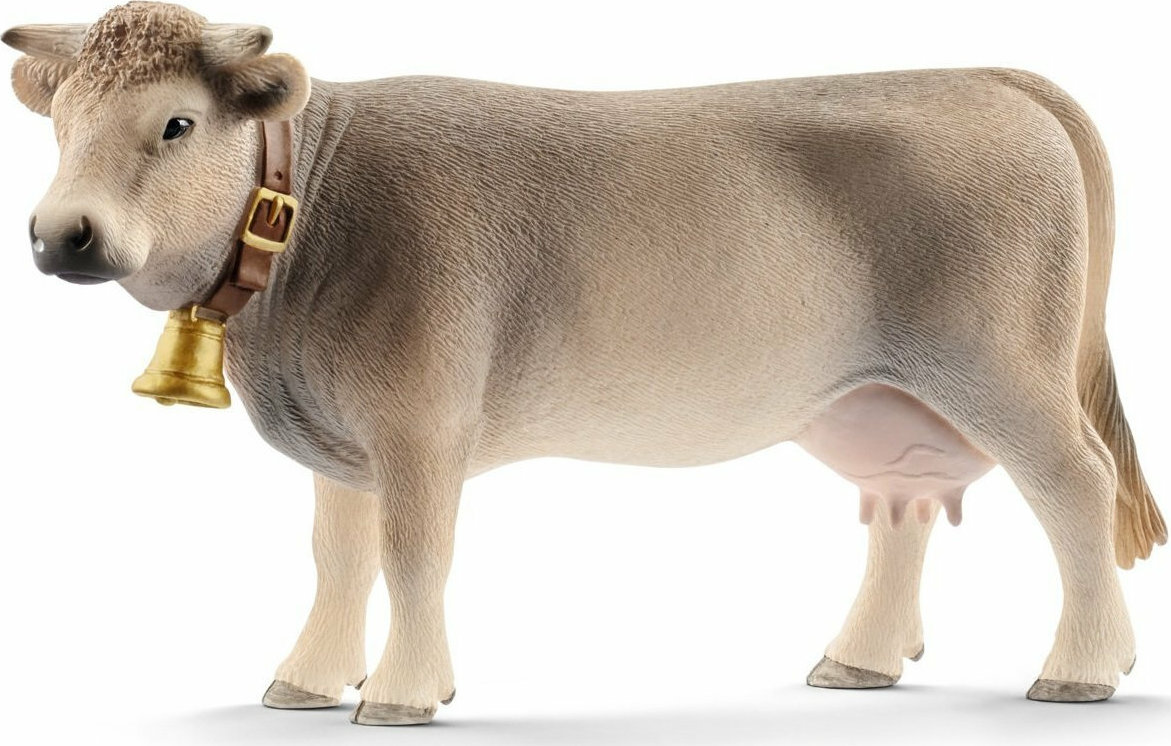 Schleich-S Παιχνίδι Μινιατούρα Farm World Braunvieh Cow για 3+ Ετών