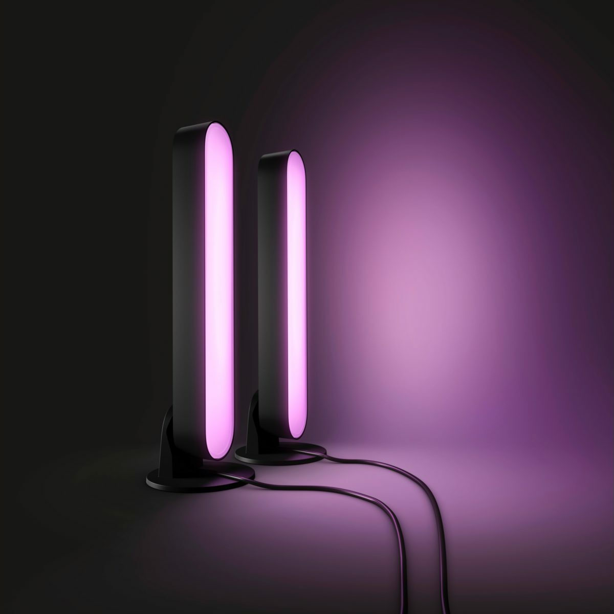 Philips Smart Διακοσμητικό Φωτιστικό Hue Play LED RGBW Μπάρα 2τμχ 25.4x4.4x3.5εκ. 915005733901 - Image 2