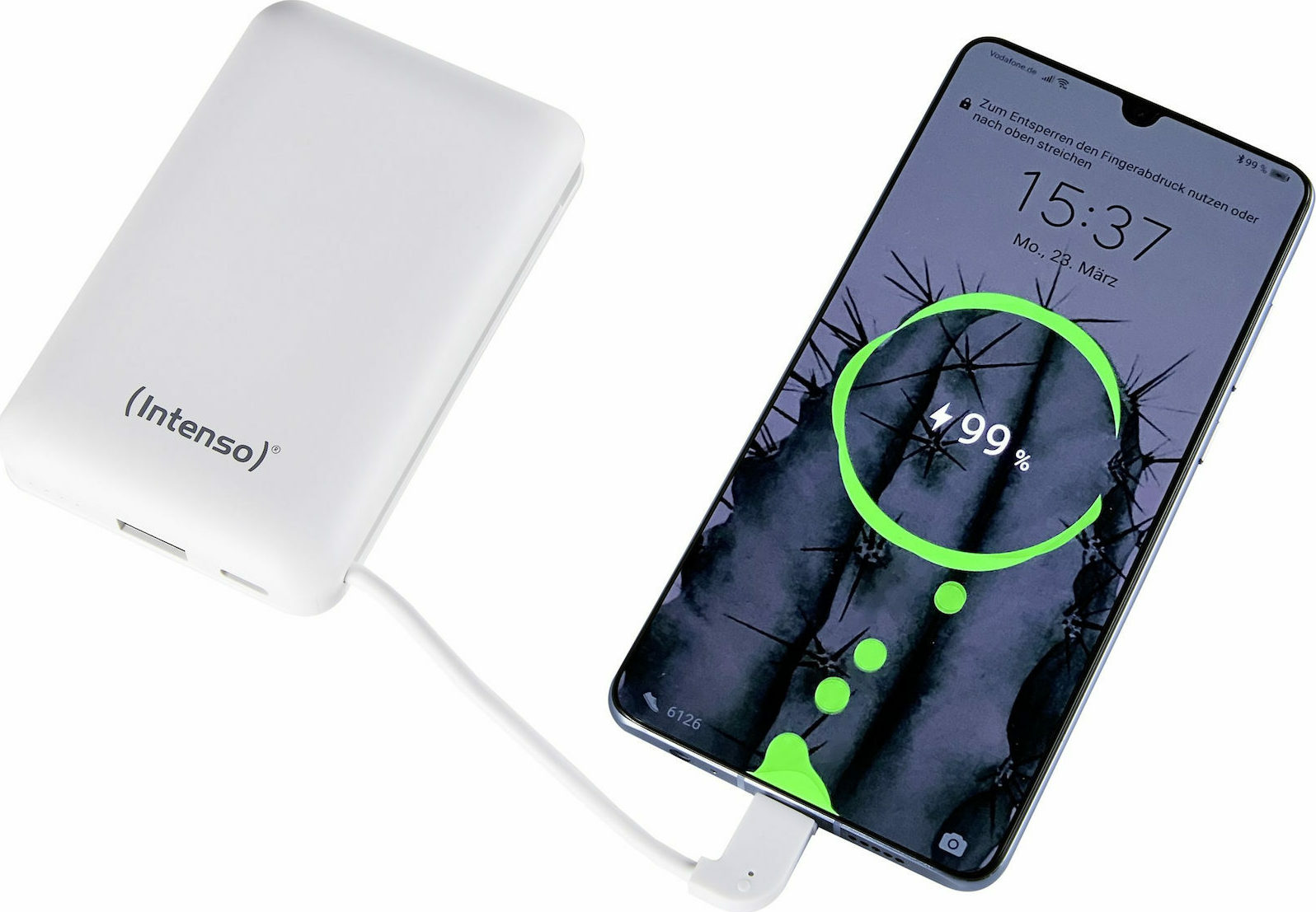 Intenso XC10000 Power Bank 10000mAh με Θύρα USB-A και Θύρα USB-C Λευκό - Image 8