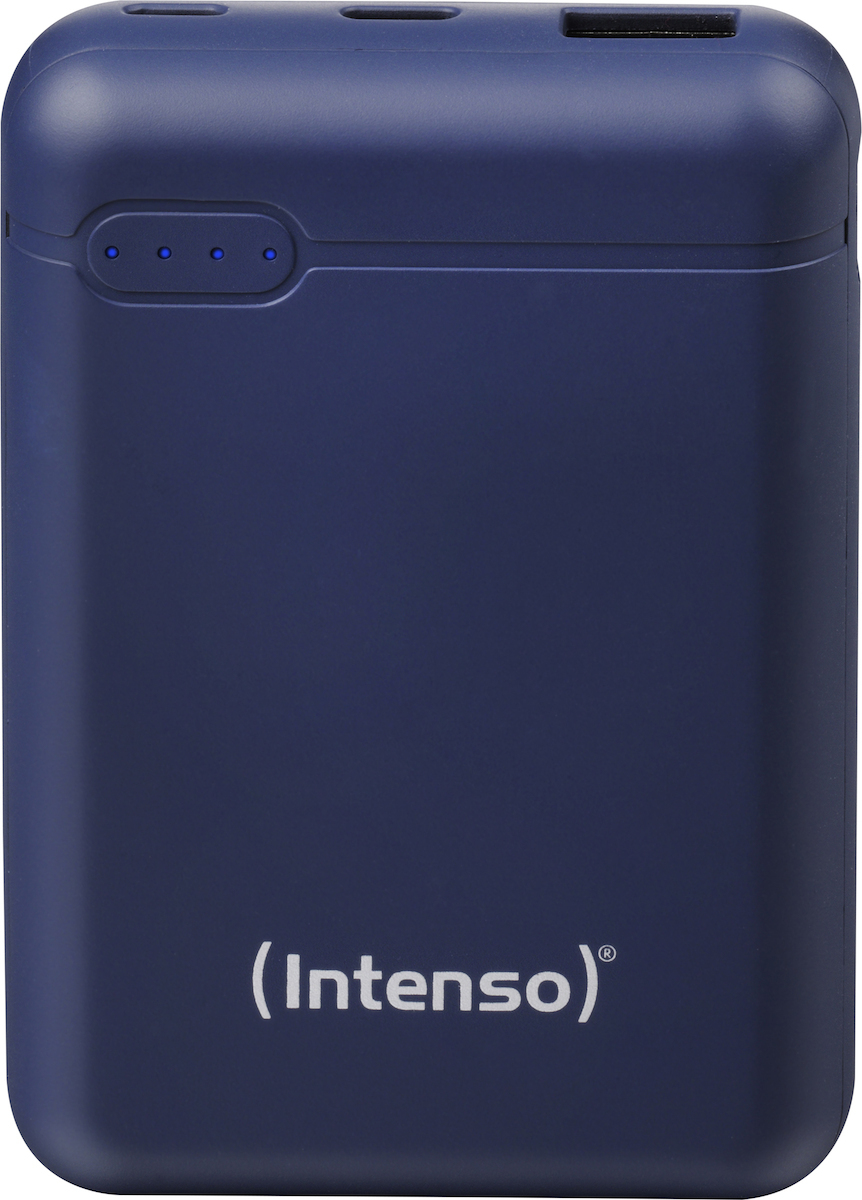 Intenso XS Power Bank 10000mAh με Θύρα USB-A και Θύρα USB-C Μπλε - Image 2